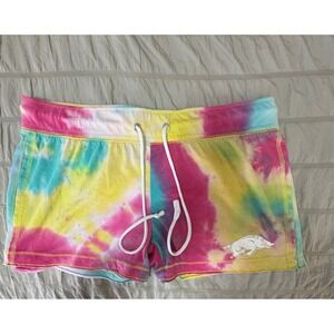Arkansas Razorbacks Sideline‎ Apparel Tie Dye Lounge Shorts Comfy L